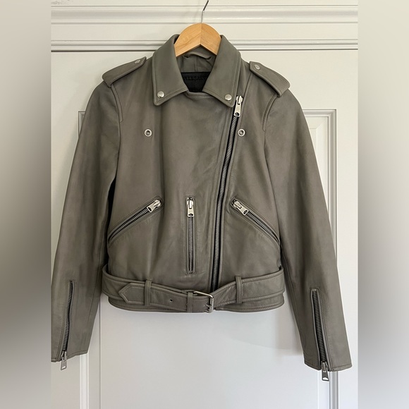 All Saints leather jacket - Picture 2 of 11